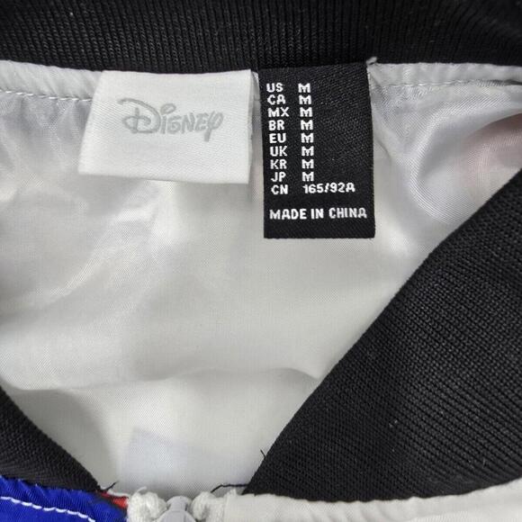 Disney Apparel Jacket Zip Up M Long Sleeve Mickey Minnie 62-2 - Picture 7 of 10